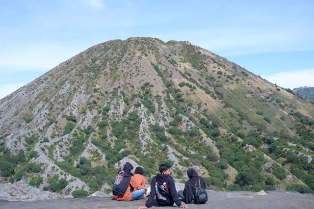 Randonnée dans les volcans