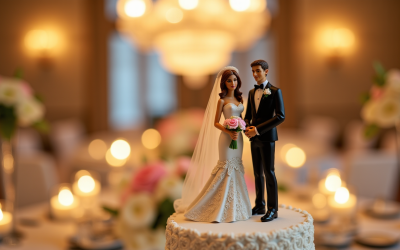Figurine de mariage personnalisée : le détail qui rend votre pièce montée unique