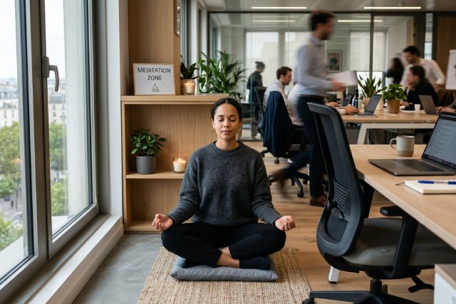 Méditation au travail